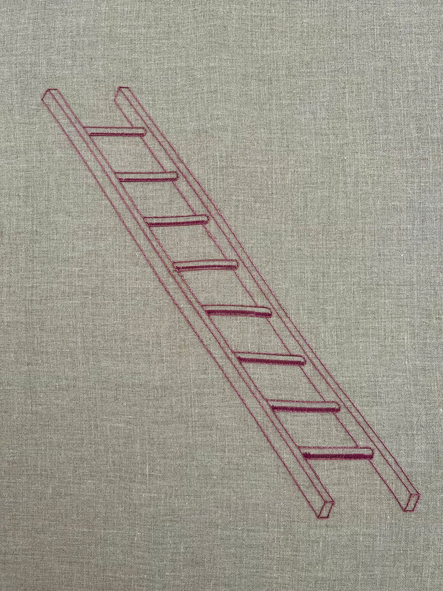 Tríptico de la escalera rosa